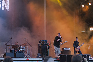 Zespół Venflon podczas festiwalu Ursynalia 2013