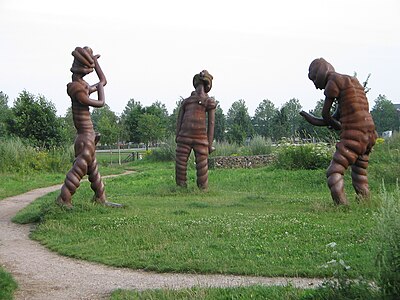 Drei Grosse Figuren, Griftpark à Utrecht.