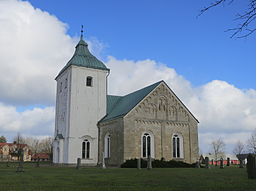 Vinslövs kyrka i februari 2015