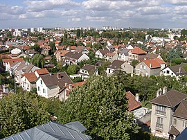 Residential area as seen from the town hall's bell tower