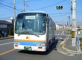 岩出樽井線及び閑散路線のバス（日野・リエッセ）