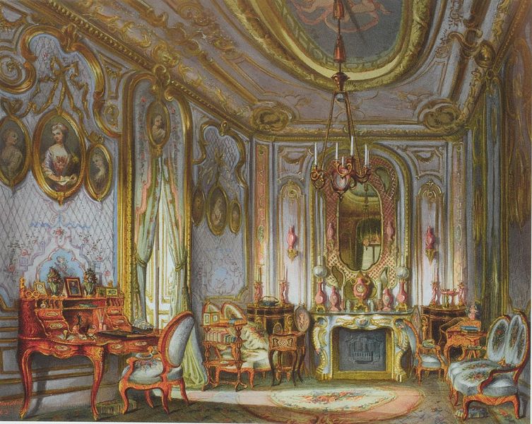File:Wilhelm Murschel, Boudoir der Königin Olga in der Villa Berg, 1863.jpg