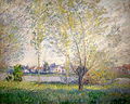 Claude Monet, Wierzby w Vétheuil, 1880