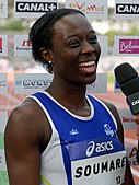 Myriam Soumaré Rang drei in 11,47 s