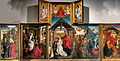 『キリストの降誕の多翼祭壇画』（1450年頃） メトロポリタン美術館（ニューヨーク） ファン・デル・ウェイデンの工房作とも