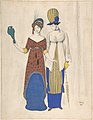 Modezeichnung von Léon Bakst, Metropolitan Museum of Art