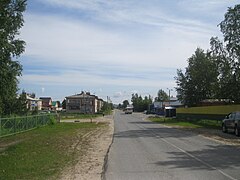 Улица Викулова в деревне