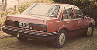 Holden Camira (JJ) sedan