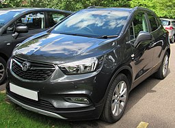 Vauxhall Mokka X Elite 1.6 του 2017 στο Ηνωμένο Βασίλειο.