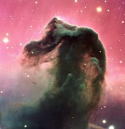 Hästhuvudnebulosan är del av Orion, den store skytten i skyn.