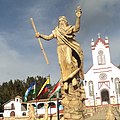 Spomenik Bochici v mestu Cuítiva, departma Boyacá