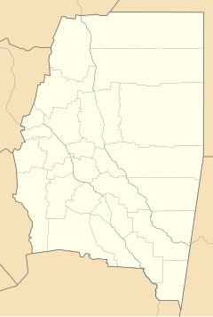 Mapa lokalizacyjna prowincji Santiago del Estero