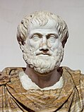 Marmorbuste af Aristoteles.