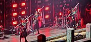 Babymetal performing in the Ziggo Dome, Amsterdam