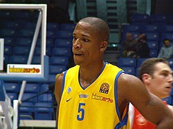 Baston ca. 2006 im Trikot von Maccabi