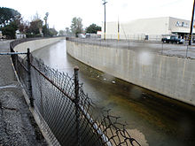 Rivière artificialisée.