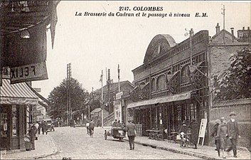 La Brasserie du Cadran en 1920.