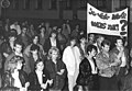 November: 1989 - Erfurter Demonstranten auf der Straße