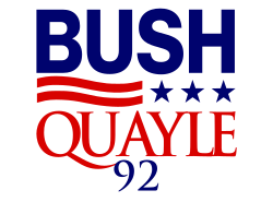 Bush–Quayle campaign logo