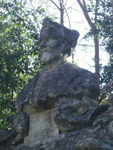 Monument à Rabelais (détail), Montpellier, jardin des plantes.