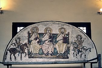 Freska iz koptskog manastira Bawit