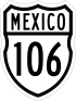 Federal Highway 106 shield
