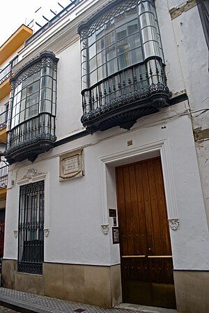 Español: Casa natal del poeta Gustavo Adolfo B...