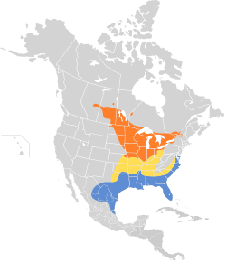 Distribución geográfica del cucarachero sabanero.