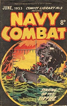 Comics Library No. 9 Navy Combat cover Tirpitz.jpg