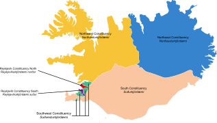 アイスランドの選挙区