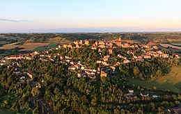 Cordes-sur-Ciel – Veduta