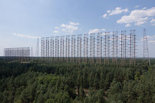 DUGA Radar Array cerca de Chernobyl, Ucrania 2014