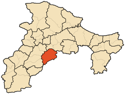 Localização de Béni Maouche