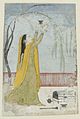 Lady lures bird. Kangra, c. 1810. Rijksmuseum