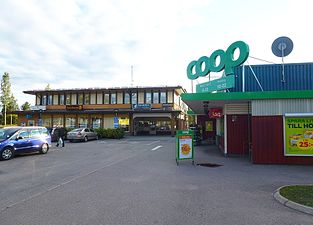 Centrumhuset vid Djurås Torg