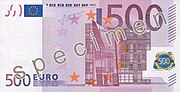 Miniatura para Billete de quinientos euros