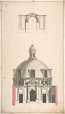 Amphithéâtre Saint-Côme vers 1752.