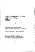 Mais alors ici de ville en villages. V Mais alors ici de ville en villages, cloches sonnant haut pour ceux des métiers, voici s’en aller mon cœur à l’ouvrage, truelles aux mains et sabots aux pieds, avec les rouliers disant litanies à chansons de près et grelots de loin, et les maçons marchant en compagnies aux routes où c'est vie à tôt matin.