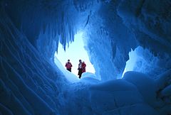 Erebus glacier cave NOAA 1978