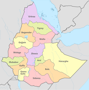 Provincias de Etiopía