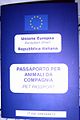 Паспорт на домашен любимец в Италия