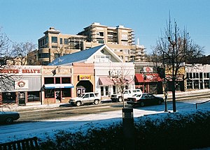 Bars at Dickson Street in Fayetteville, Arkansas