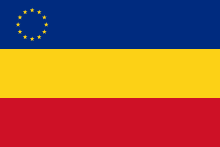Флаг румынского меньшинства в Сербии.svg