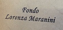 Timbro del Fondo Lorenza Maranini Balconi, Università di Pavia