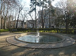 La fontaine du jardin Frascaty