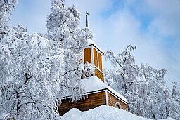 Lappkyrkan i december 2019