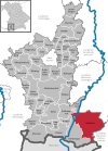 Lage der Gemeinde Halblech im Landkreis Ostallgäu