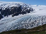 Januar 2011: Der Exit-Gletscher auf der Kenai-Halbinsel, Alaska