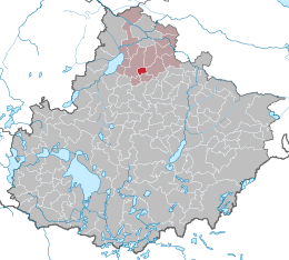 Hohenbollentin – Mappa