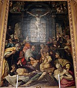 Jacopo Coppi, Le Miracle du Crucifix de Beyrouth, 1579, Bologne, San Salvatore.